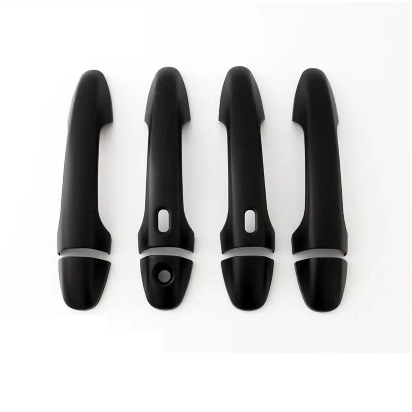 Kjhopy Black Abs Carbon Fiber Car External Side Door Handle Bowl Catch Cover Protection Trim For Toyota For Rav4 2014-2019 Exterior Door Handle(Black)