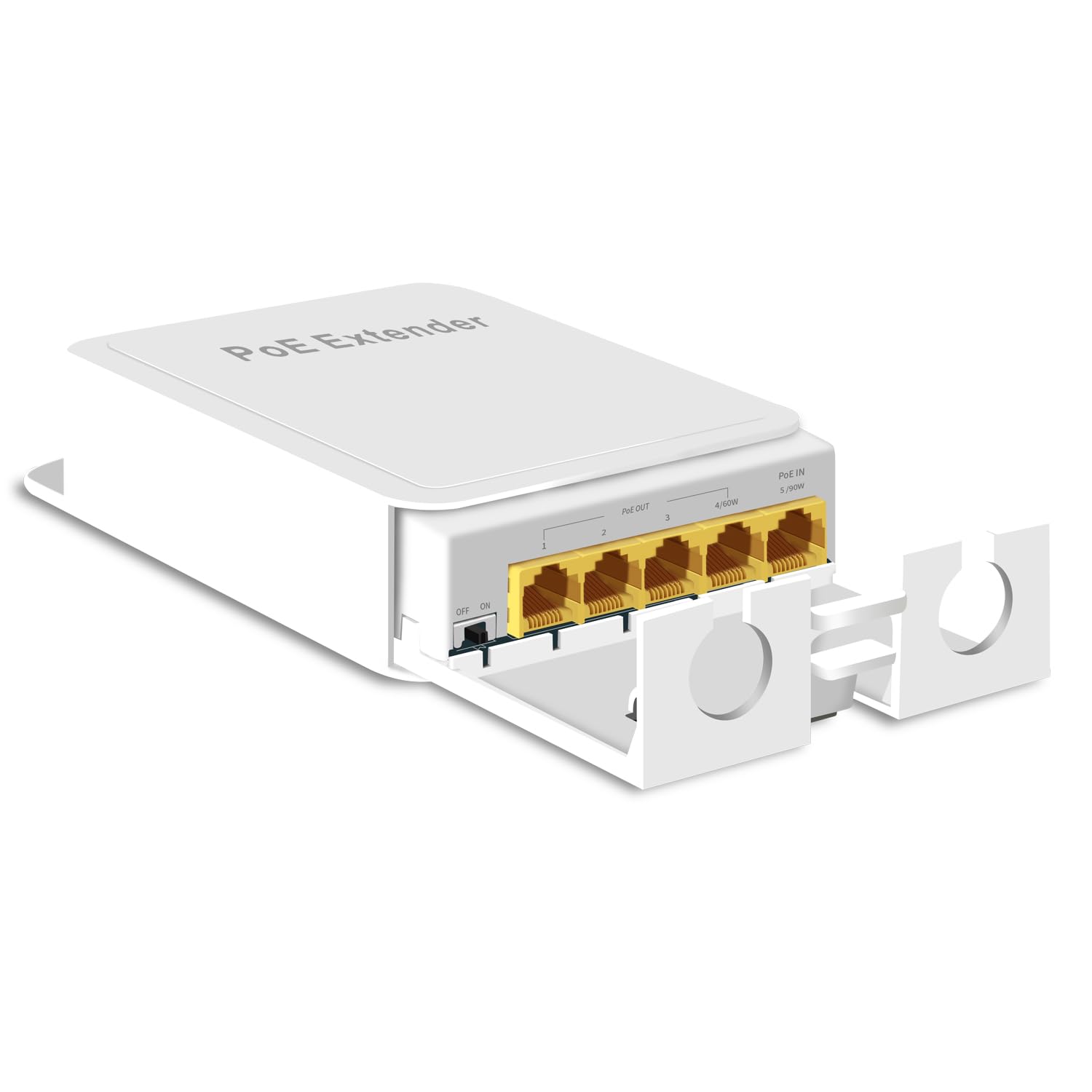 PoE エクステンダー4個