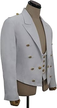 ⊞ドイツ軍＊海軍＊提督～准尉礼服用ベスト/ジレ（実物） ⊞ドイツ軍＊海軍＊提督～准尉礼服用ホワイトベスト/ジレ（実物