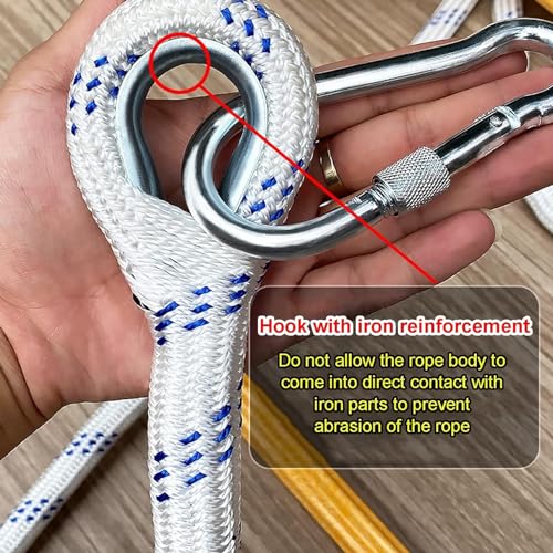 Échelle de secours réutilisable 20m avec marche antidérapante pour balcon - 2