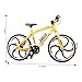 1:10 Scale Die-Cast Alloy Mini Mountain Bike Bicycle Model Toy Desktop Decoration Crafts for Cycling Lovers Bike Racers Athletes Children Boys and Girls