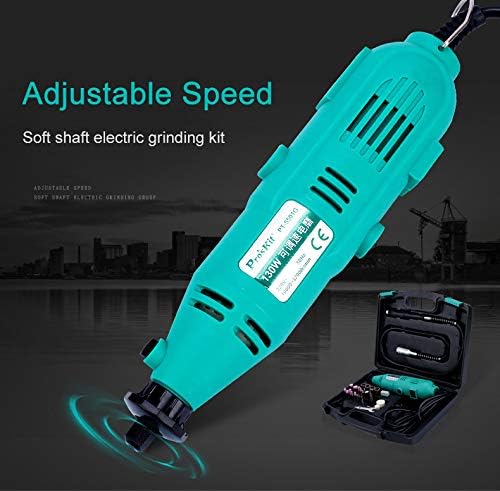 Miniatura 8 de PT-5501G Herramienta Rotativa de Velocidad Variable Herramientas Eléctricas 130W Mini Taladro 6 Posiciones Para Dremel Herramientas Rotativas Mini