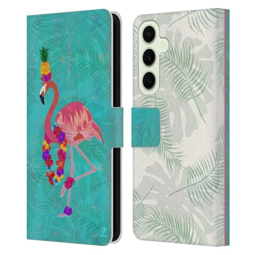Étui Flamant Galaxy S25+ : housse en cuir chic pour styliser vos journées et sorties urbaines