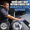 Chemical Guys Professional Grade Premium Microfiber Towels for Cars, Blue, 16 x 16, Ultra-Soft and Scratch-Free Car Detailing Cloths for Trucks, Motorcycles, and More - 3 Pack