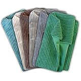 4L Textil Molly Kuscheliges Hundebett Cord Hundekorb kleine Hunde Hundekissen Katzenbett Hundekörbchen Kord (60x40 cm, Grün)