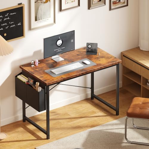Image of OLIXIS Computer Desk, 44 Inch Gaming Desks for Home Office Small Spaces