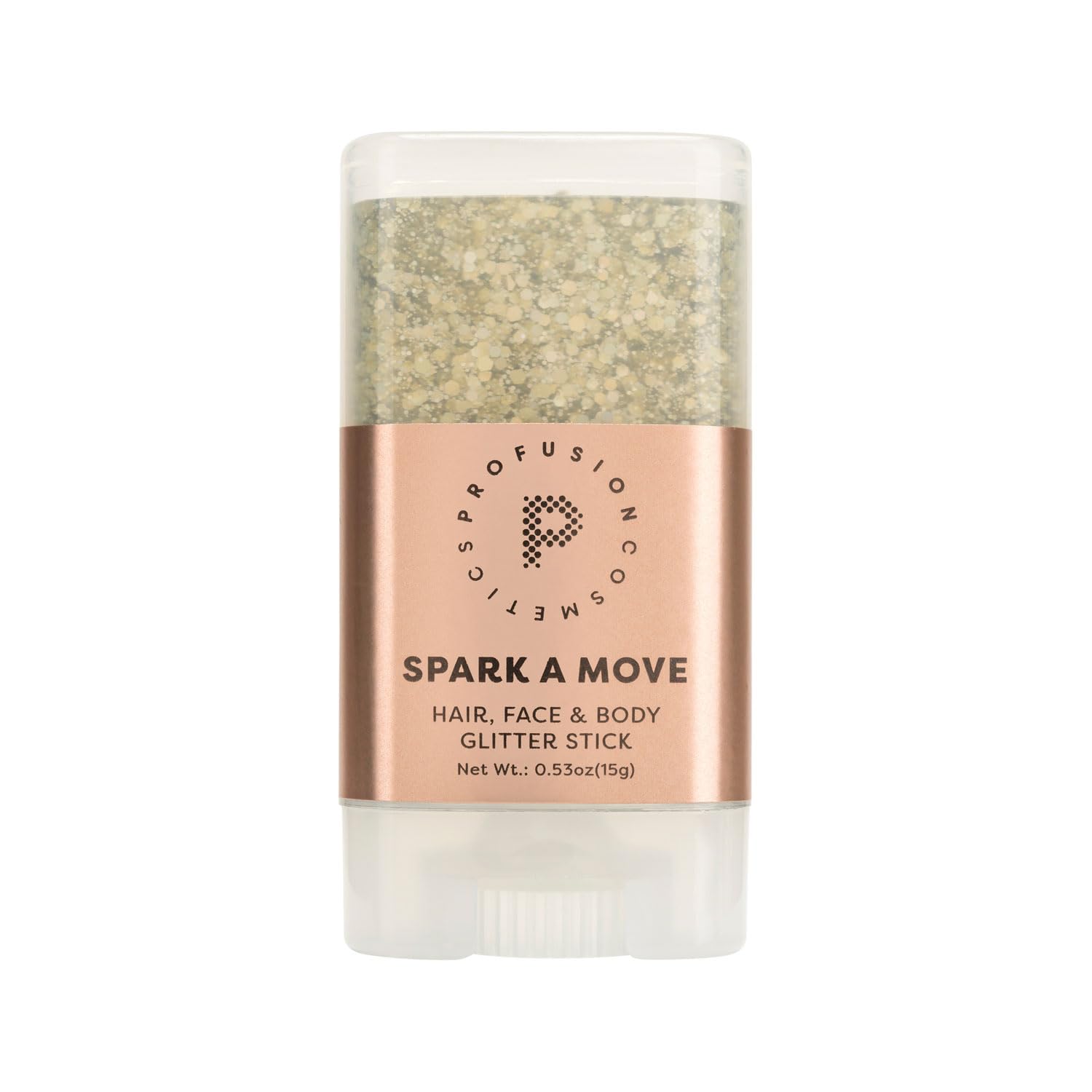 Profusion Cosmetics Spark A Move Hair, Face and Body Glitter Stick, Chunky Non-Sticky Glitter, Ideal for Festivals, Carnivals and Concerts