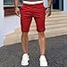 evzosrz Chino Shorts for Men Fashion Summer Button Stretch Golf Short Pants Solid Color Slim Fit Business Comfy Golf Shorts