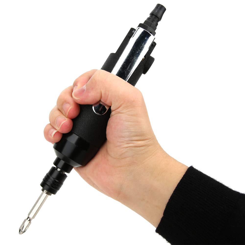 Ultimo cacciavite pneumatico Connettore rapido giapponese Struttura a doppio martello Cacciavite pneumatico 9000rpm Risparmio energetico YC-3015 5H Industriale con 3 punte per assemblaggio dom