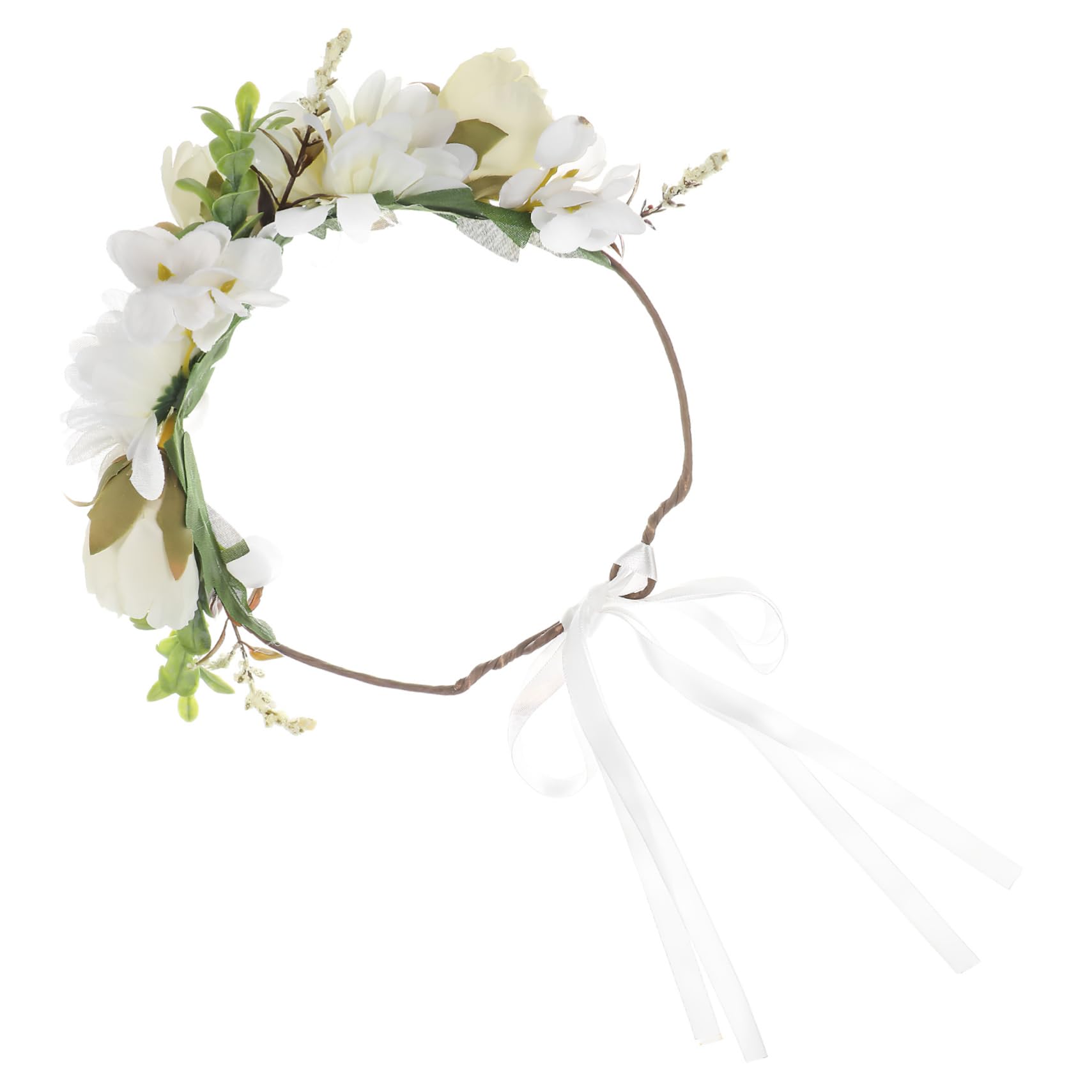 UPKOCH Flower Crown for Dogs Floral Headband Lightweight and Comfortable Design Versatile Pet Accessories for Fashionable Outfits and Special Occasions