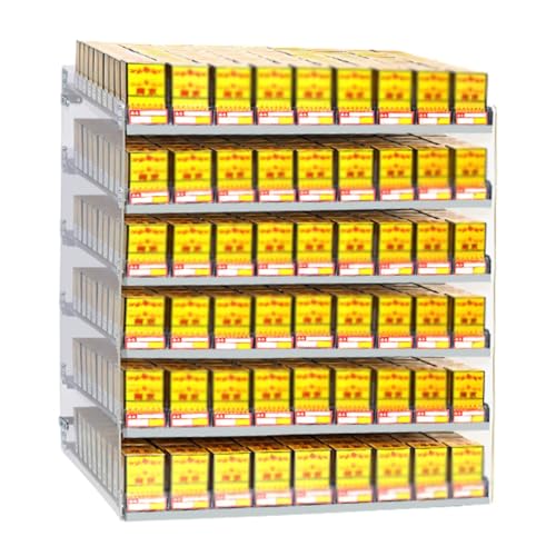 Présentoir à cigarettes mural transparent pour commerces de proximité - 57 cm - 2