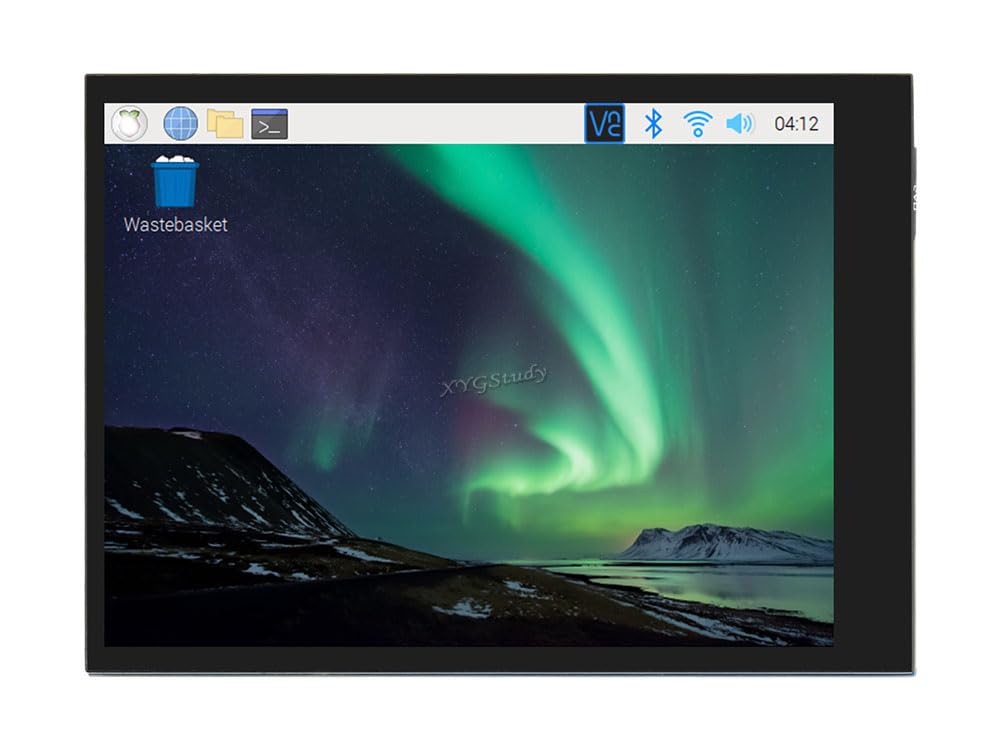 2.8 inch IPS 480×640 Display LCD DPI Interface Capacitive Touch Screen Fully Laminated Toughened Glass Cover for Raspberry Pi 4B/3B+/3B/2B/Zero/Zero W WH Raspbian Kali