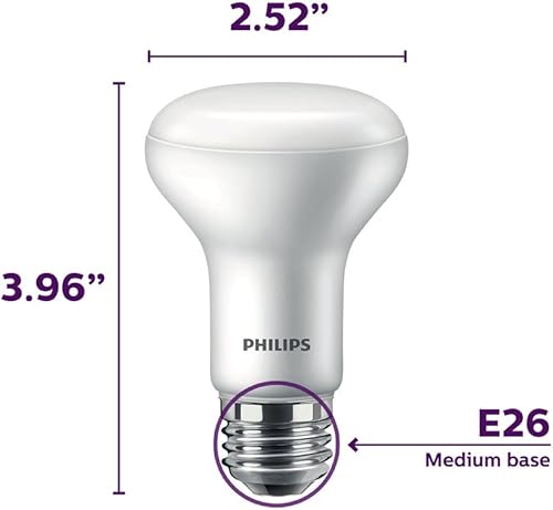 Miniatura 2 de Philips 456995 Bombilla LED regulable R20 con efecto de resplandor cálido