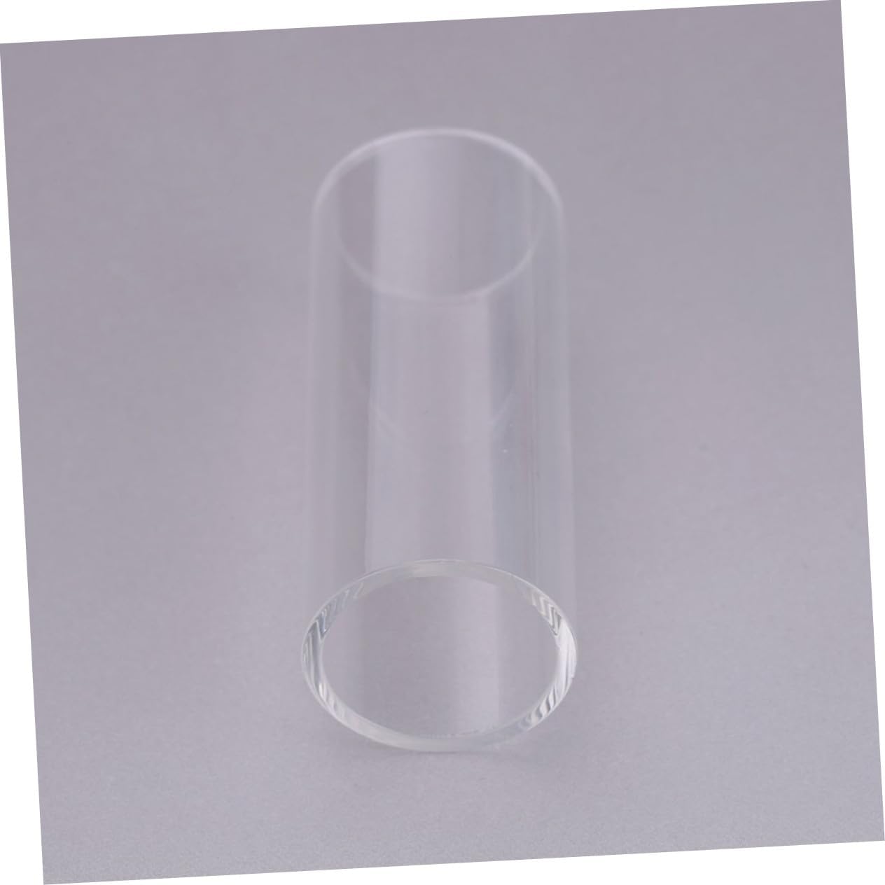 2Pcs Glass Guitar Slides for Guitar Lovers, Smooth Gliding Surface