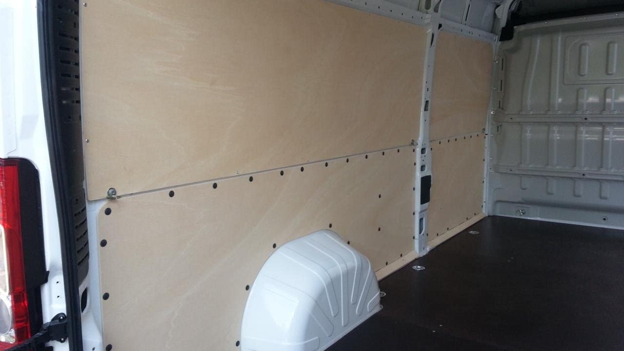 AUPROTEC Rivestimento del vano di carico inferiore per Boxer L3 Rivestimento laterale in plastica incluso materiale per il fissaggio