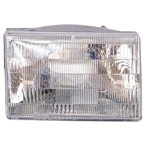 Image of TRQ Passenger Side Headlight Assembly Compatible with 1993-1998 Jeep Grand Cherokee CH2503104