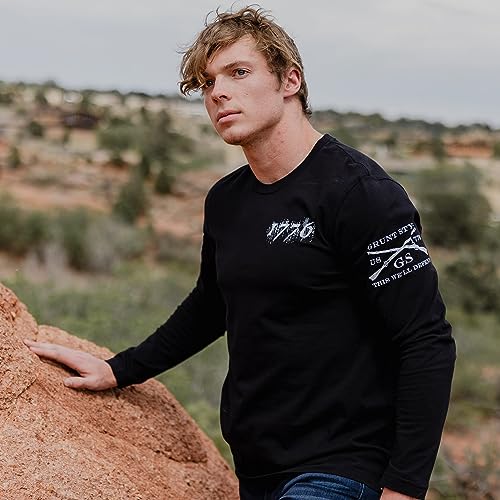 Grunt Style 1776 Flag Long Sleeve Men's T-Shirt4