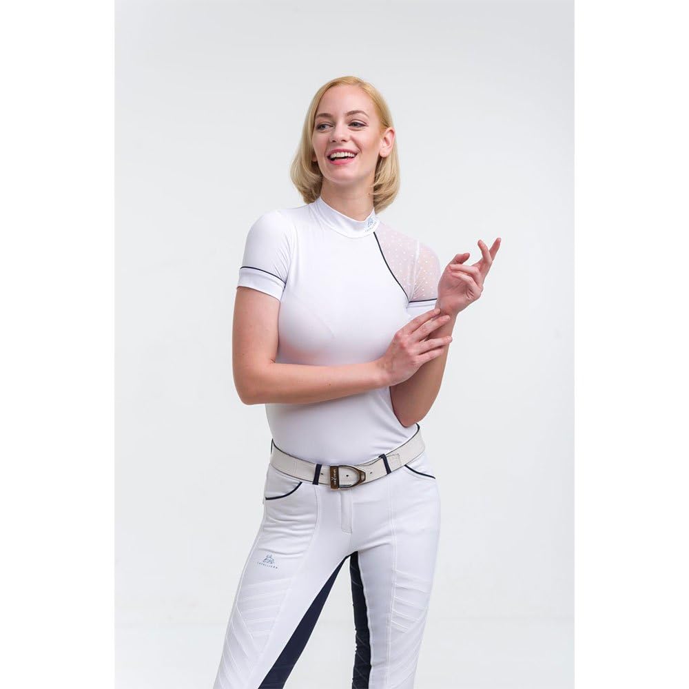 CAVALLIERA Modern Dame Woman Short Sleeve T-Shirt 2XL
