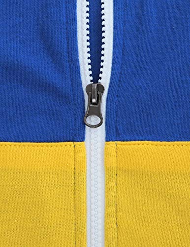 Image of Ohoo Mens Slim Fit Sleeveless Lightweight Zip Up Hooded Sweatshirt Vest Hoodie