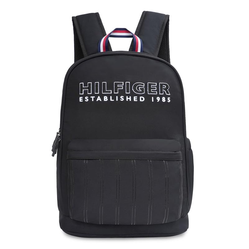 Tommy Hilfiger Kyoto Unisex Polyester 20L Laptop Backpack - Black (B0CY9SPR2P) Amazon Price History, Amazon Price Tracker