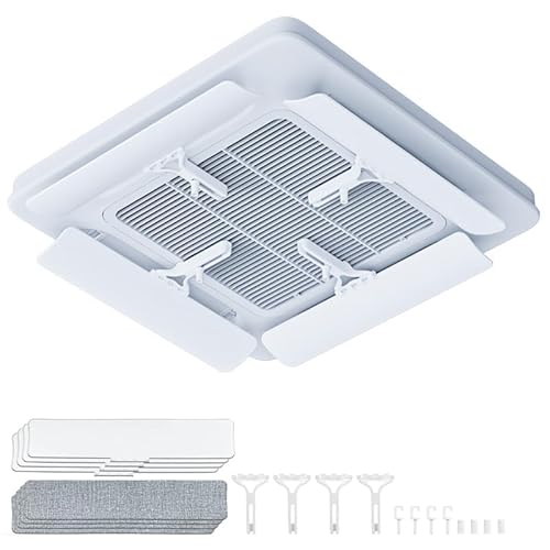 エアコン 風除け 業務用 直風を防ぐエアーウィング エアコン吹き出し口カバー 冷暖房通用 結露対策 風向きを自由に調整 壁に穴あけ不要 フック固定 簡単取付 結露防止 オフィス/ホテル/事務所/店舗/家庭用 多機種対応 (2個)