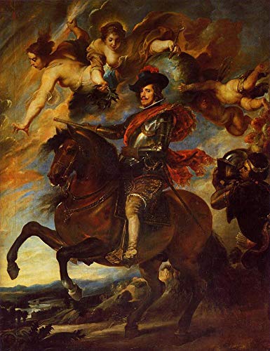 Peinture à l'huile sur toile portrait Philippe IV Diego Velázquez art mural