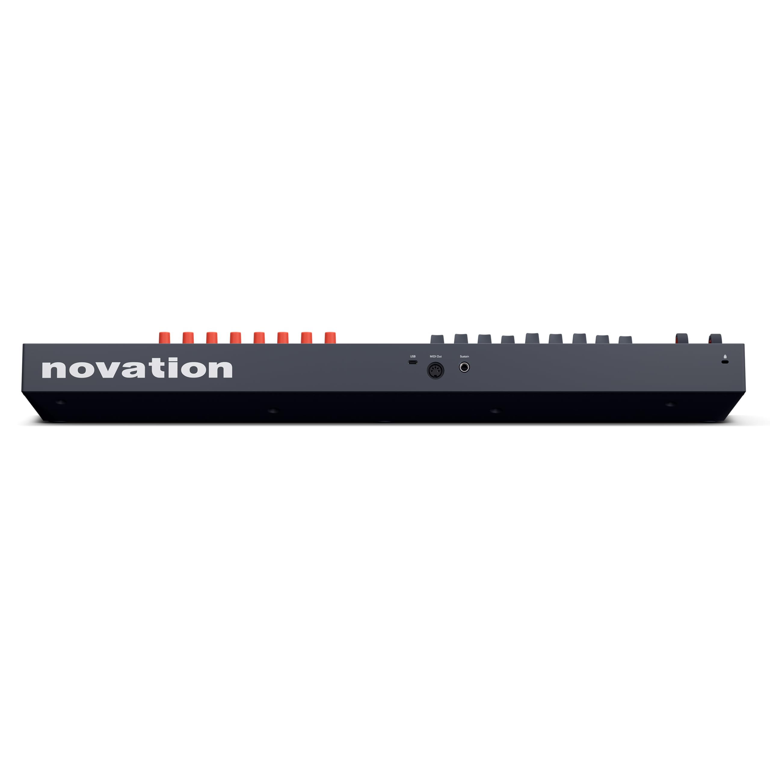 Novation FLkey 2 49 — clavier USB MIDI semi-lesté pour FL Studio. Créez des beats avec des molettes de pitchbend et de modulation, 16 pads rythmiques, un arpégiateur et 6 mois d’abonnement à FL Studio