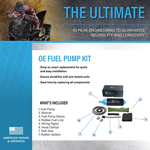 Bomba de combustible Polaris Frontier EFI soluciona tirones y fallos arranque HFP-367-P 4