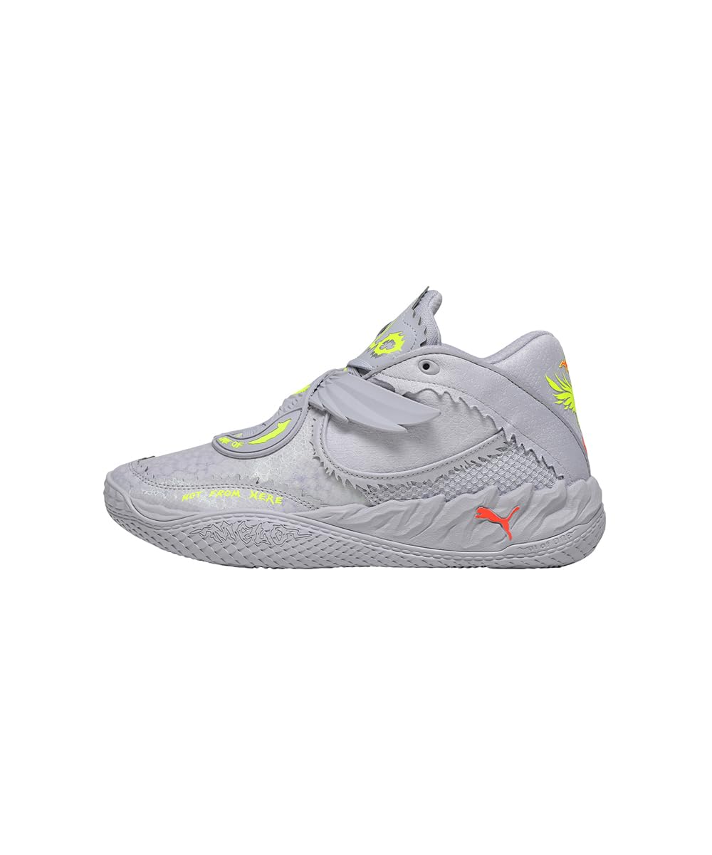 Puma Tenis de baloncesto unisex para adultos Mb.05 metálicos