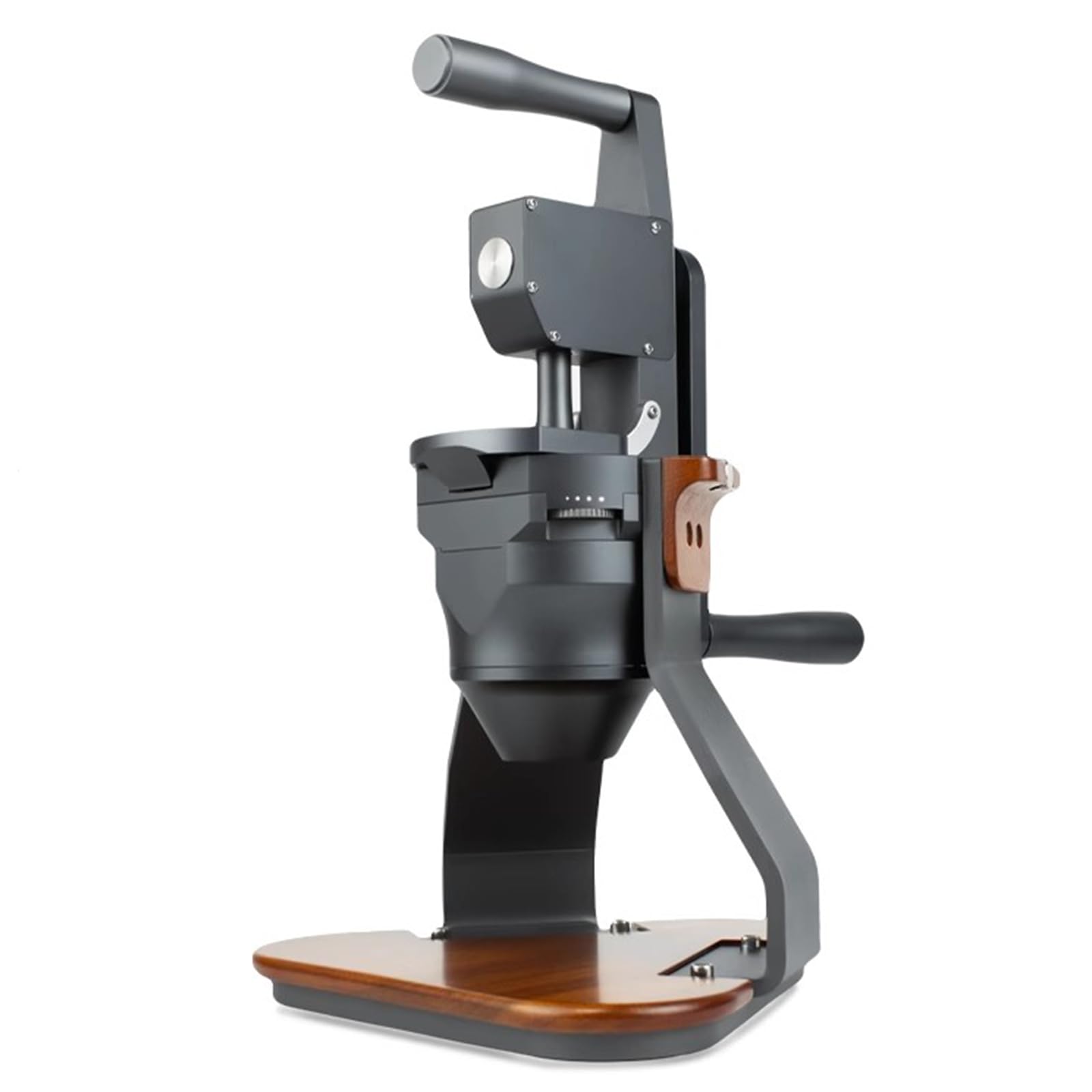 Molinillo de café manual, molinillo de rebabas ajustable con plato cónico de 83 mm, manivela para espresso, goteo, prensa francesa y infusión fría, diseño compacto para café molido fresco