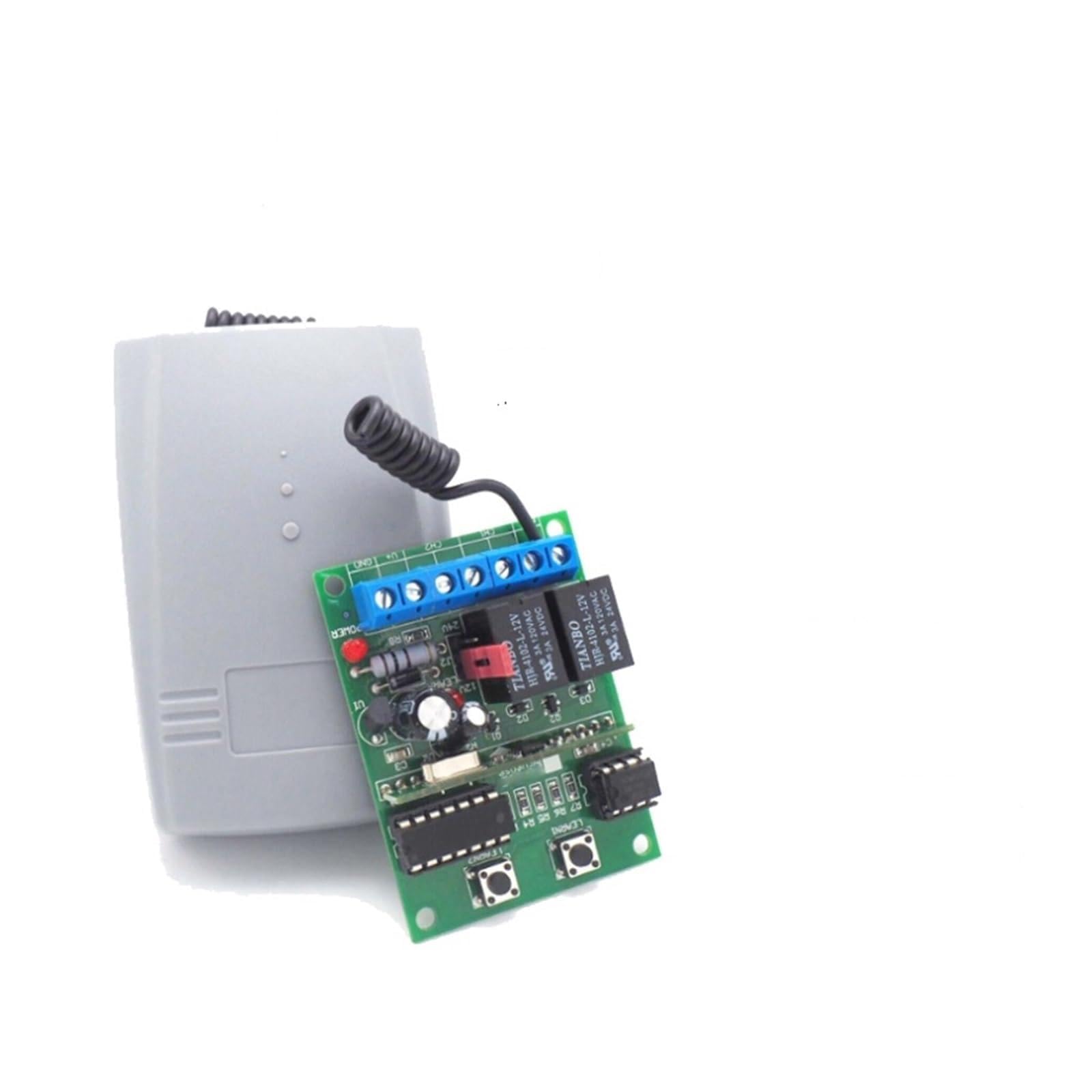 Automatic Gate Opener, 433.92MHZ Wireless Keypad and Receiver Used for Automatic Door/Garage/Swing/Sliding Gate Opener(1pcs)