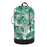 Mochila de lavandería duradera: hecha de tela Oxford 600D resistente al desgarro y duradera, impermeable y lavable a máquina, lo suficientemente resistente como para soportar 44 libras de ropa. Las costuras reforzadas en cada articulación garantizan que las costuras no se rompan fácilmente. Asegúrate de una vida útil más larga y un uso duradero.