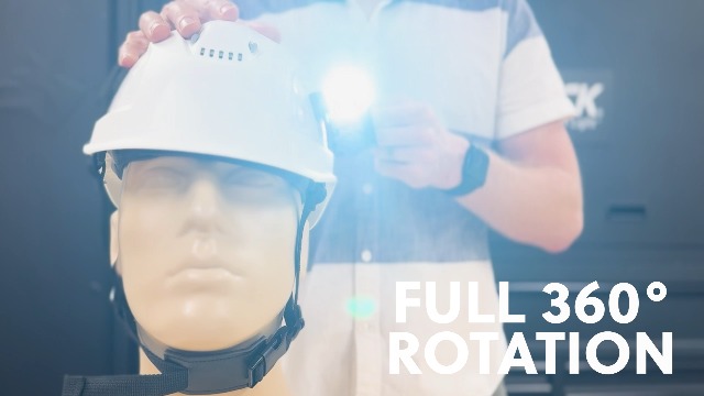 Nightstick NS-HMC6 Multi-Angle Helmet Mount For Flashlights - Fits Hard Hats & Fire Helmets, NFPA Compliant - View #7