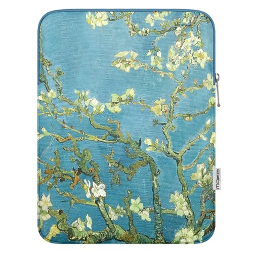 Image of MoKo 9-11 Inch Tablet Sleeve Bag Carrying Case Fits New 11inch iPad Air M4, iPad A16 2025, iPad Pro 11 M4, Air 5 /4 /3, iPad 10 /9 /8th Gen, Tab S8 /S9 11 inch, Tablet Carrying Case, Apricot Flower