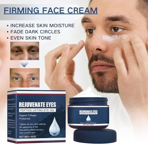 Trendyfave Anti Wrinkle Eye Cream, Retinol Eye Cream For Eye Bags & Dark Circles, Diminishing Deep Wrinkles And Fine Lines Caffeine Eye Cream, Eye Contour Firming Eye Cream, Mens Eye Cream - Image 7