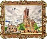 Belfast UK Kühlschrankmagnete, Reise-Souvenir, Kühlschrank-Dekoration, Magnet