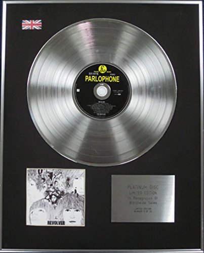 The Beatles – Edition Limitée – CD Platine disque – Revolver - Les Beatles, Paul McCartney, John Lennon, RIngo Starr, George Harrison The Beatles – Edition Limitée – CD Platine disque – Revolver