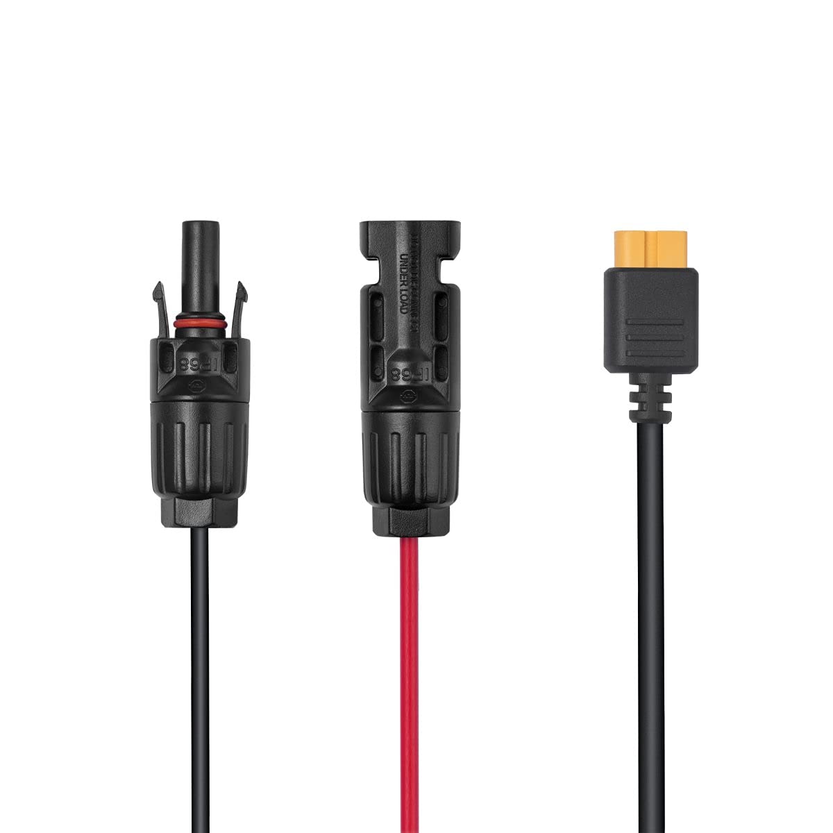 EF ECOFLOW Solar Charge Cable Solar Connector to XT60 Adapter Connector Connect Solar Panel for Portable Power Station & Solar Generator (3.5M/11Ft)
