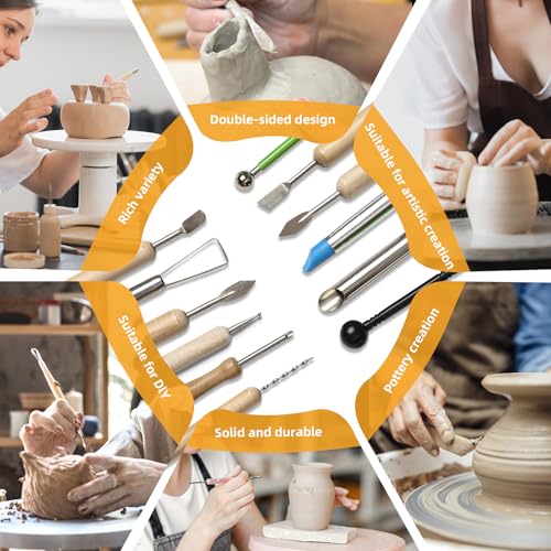 42PCS Clay Sculpting Tools