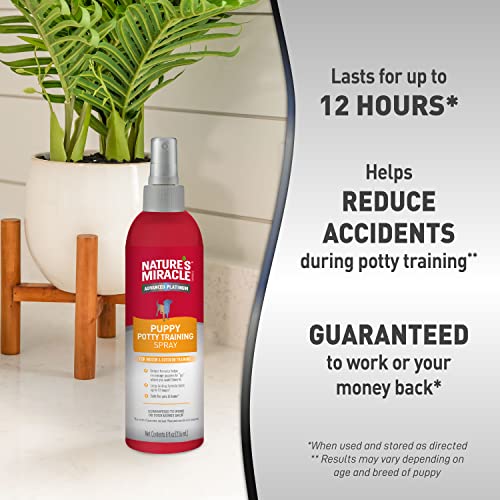 Image of Nature's Miracle Advanced Platinum Puppy Potty Training Spray, 8 oz
