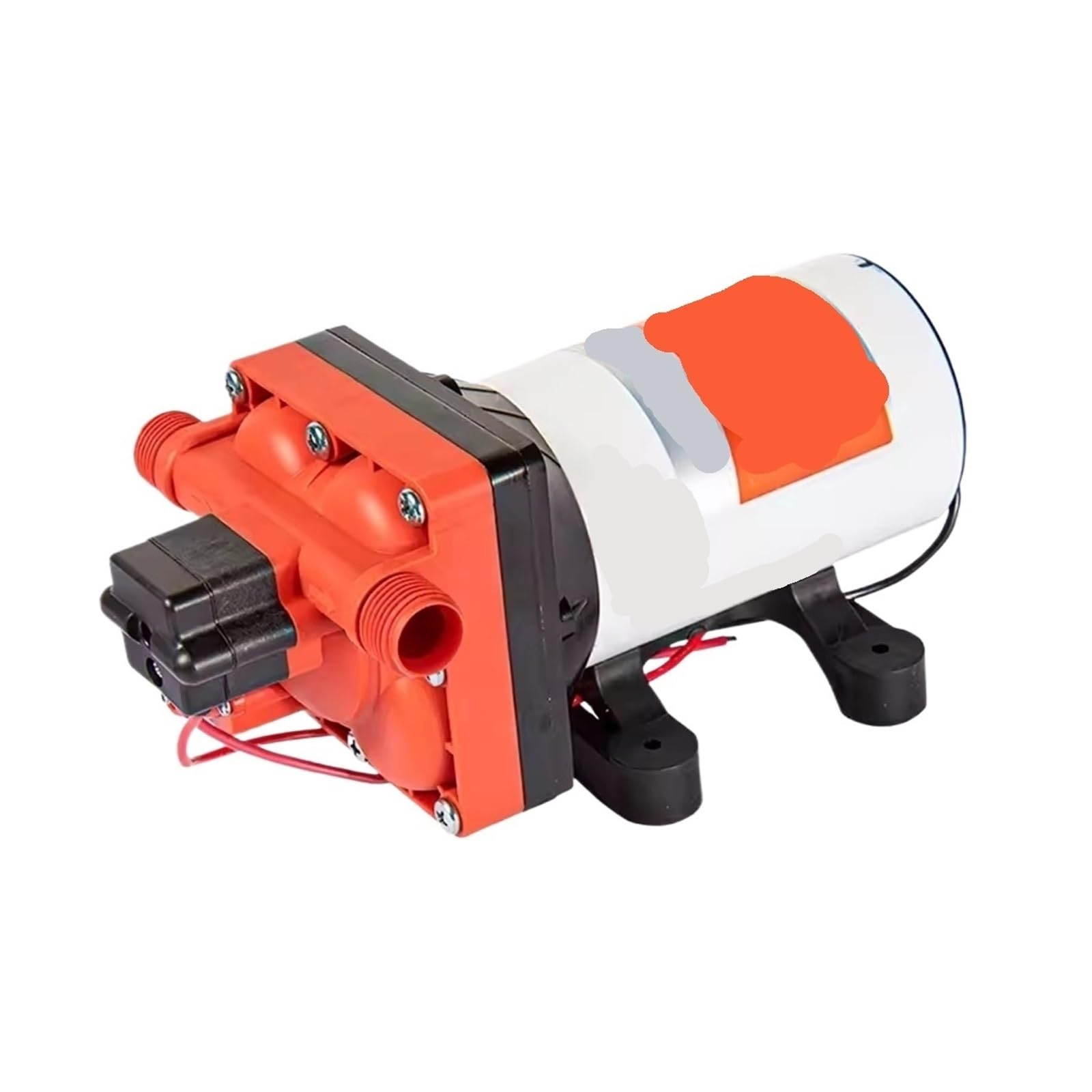 42 Series Diaphragm Water Pump, 5.0GPM 55PSI 12V 24V Self Priming Pump Yacht Boat Marine Supply 4 Chamber(24V)