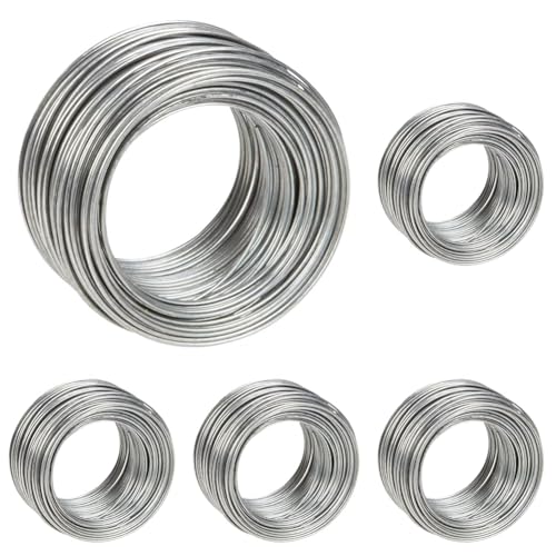 Hillman galvanized solid wire #18 x 100' (pack of 5)