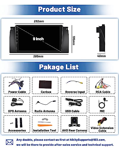2023 Nuovo Autoradio Android per BMW E39 1999 2000...