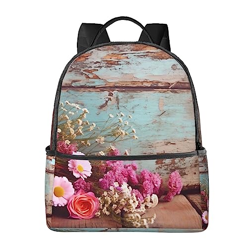 Sac à dos de voyage imprimé fleurs BAFAFA anti-fatigue pour ordinateur