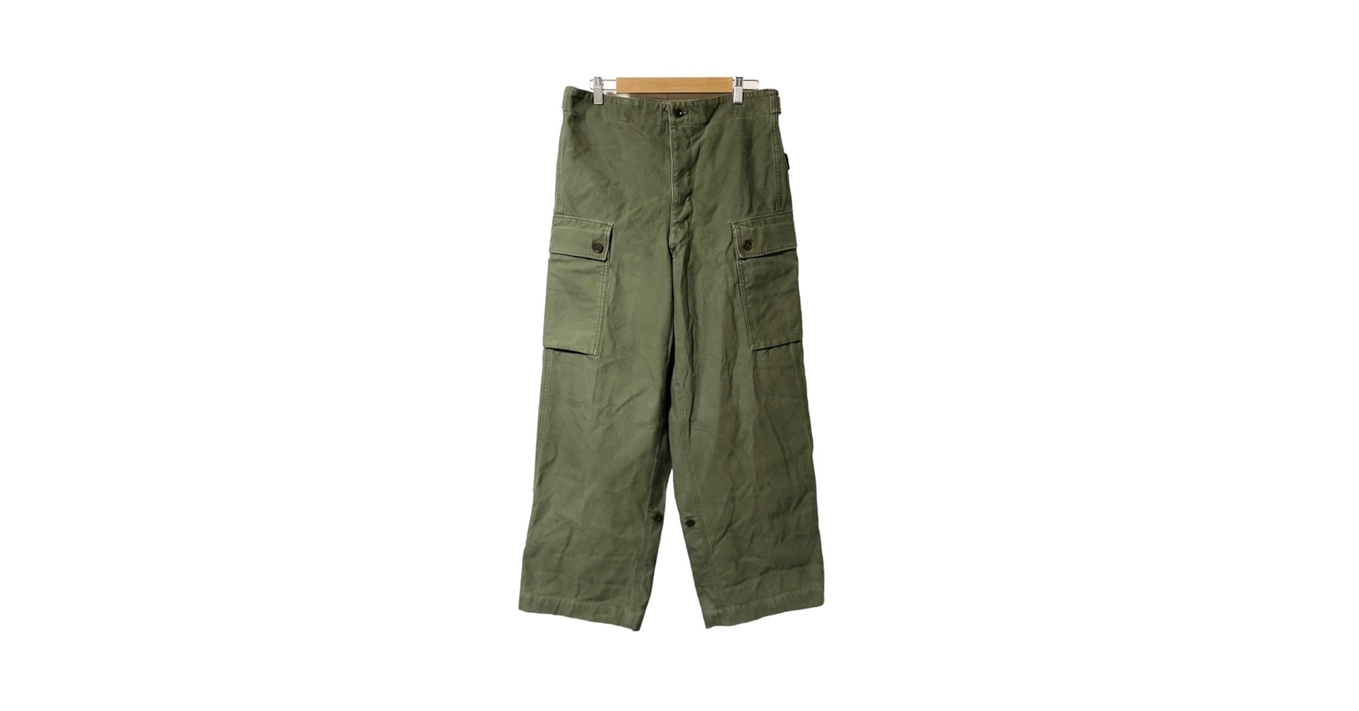 Amazon.co.jp: 60s オランダ軍 K.L. SEYNTEX カーゴパンツ 82×80