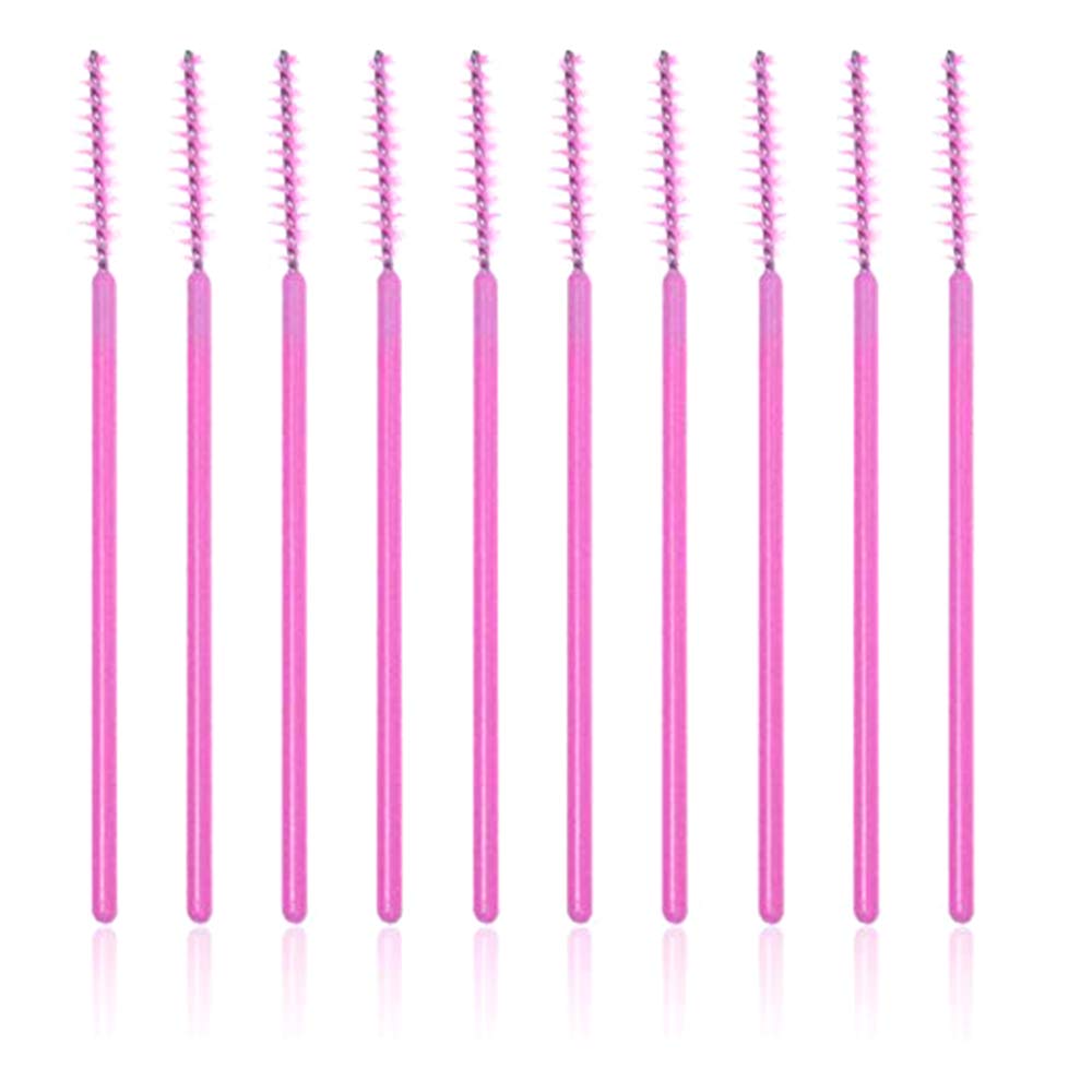 300PCS Eyelash Brush, Disposable Eyelash Mascara Brushes Wands Applicator Tools Makeup Brush Kits ( Black ) : Beauty & Personal Care