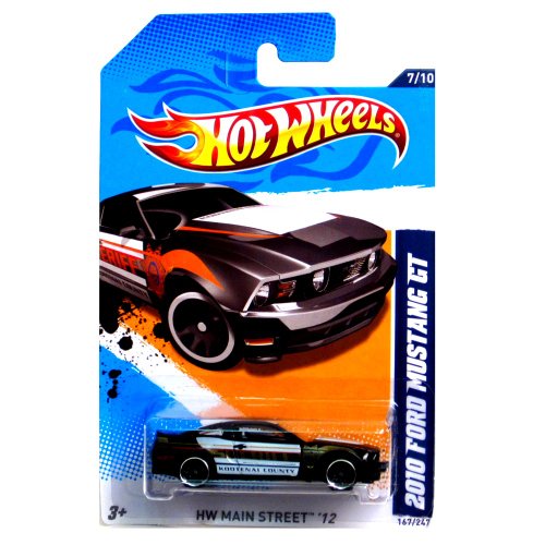 Hot Wheels 2010 Ford Mustang GT Die-cast Metal