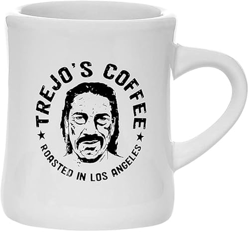 Miniatura 1 de Trejo's Coffee - Taza de café clásica de cerámica, 12 onzas