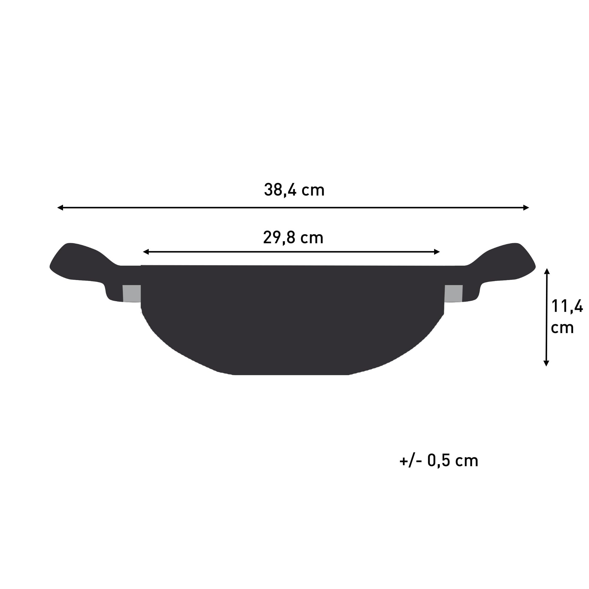 Tefal Explore, Poêle tout-en-un 28 cm + couvercle, Revêtement antiadhésif FusionCore, Induction