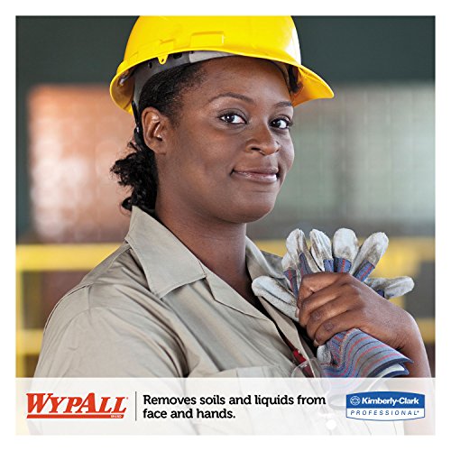 Image of KIMBERLY-CLARK PROFESSIONAL* WYPALL L40 Wipers, Jumbo Roll, Perforated, 12 1 /2 x 13 2 /5, White, 750 /Roll
